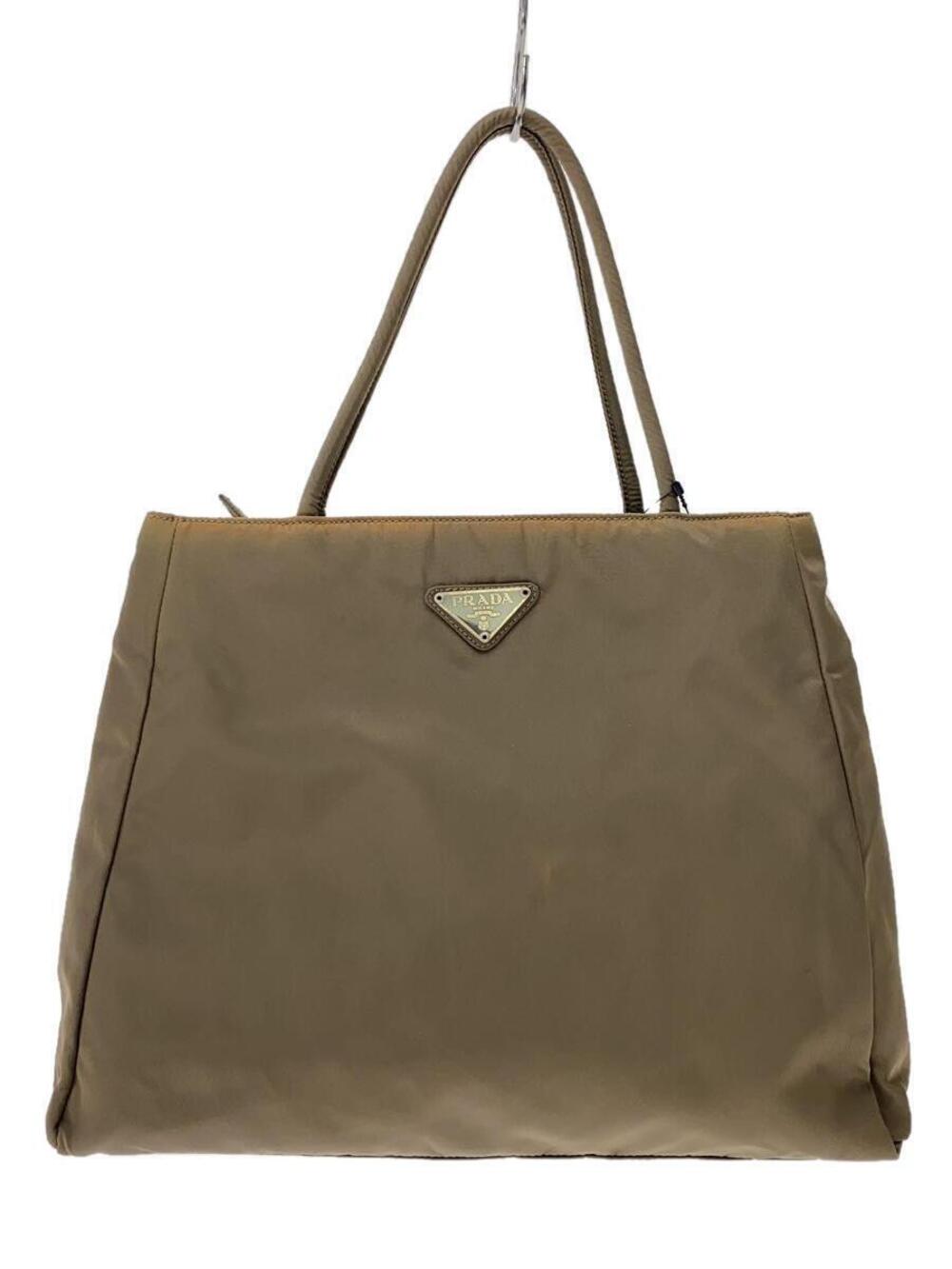 Prada Tessuto Tote Bag khaki green